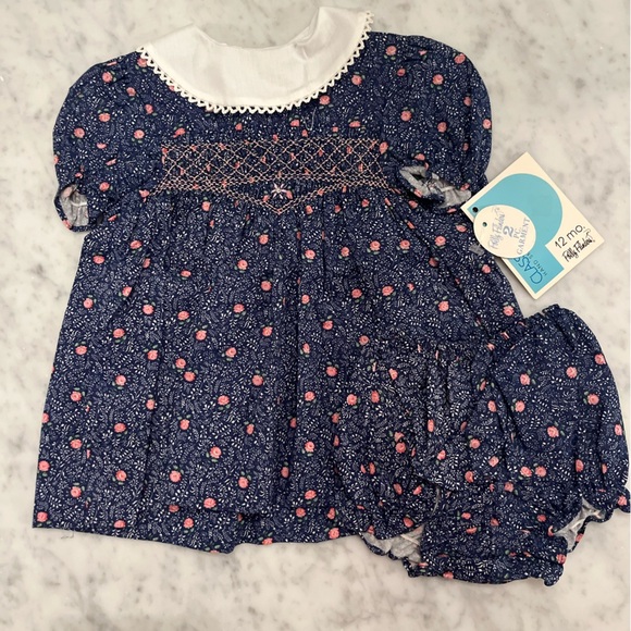 Polly Flinders Other - NWT Vintage Polly Flinders Dress with Bloomers ⭐️pen mark